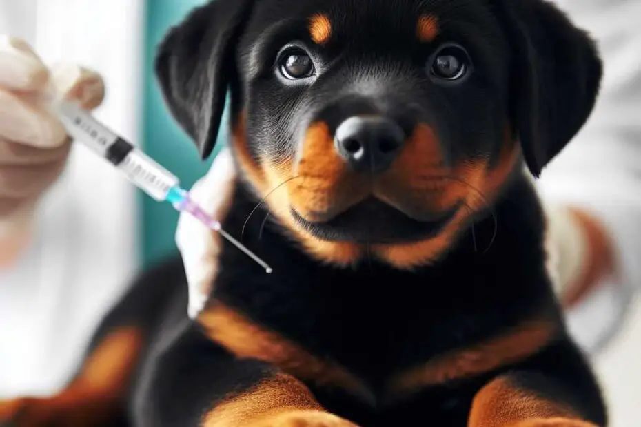Recommended Vaccination Schedules For Rottweiler Puppies