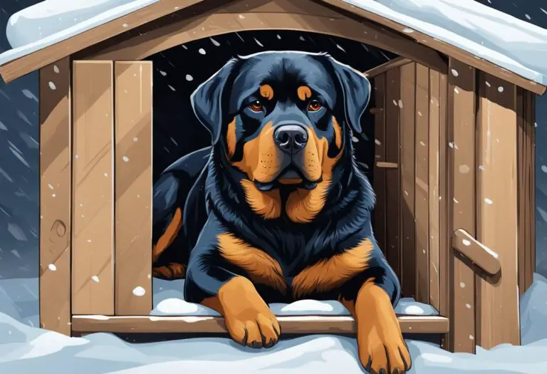 How to Keep Your Rotweiler Safe During Extreme Weather